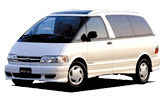 Eva коврики для  Toyota Estima Emina I правый руль 7 мест (1990-2000)